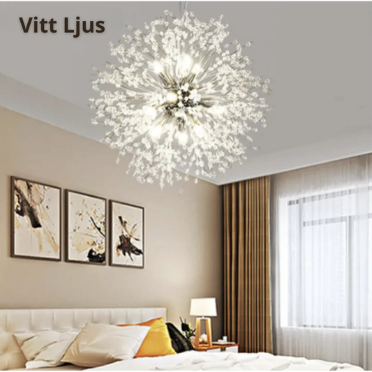 Maskrosformad Kristallkrona