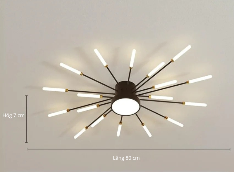 Modern LED-krona