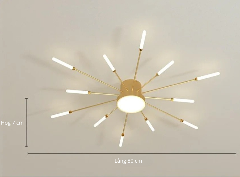 Modern LED-krona