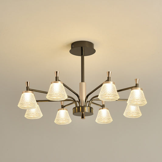 Lätt lyxig vardags rums lampa