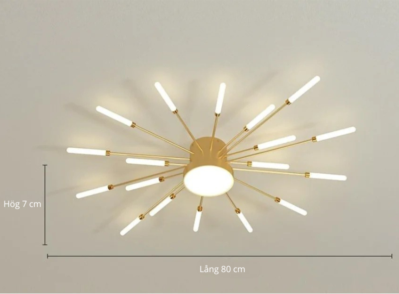 Modern LED-krona