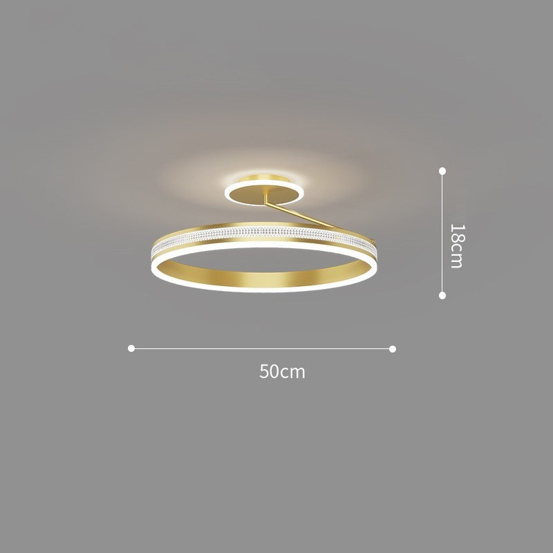 Moderna och minimalistiska taklampor för sovrum