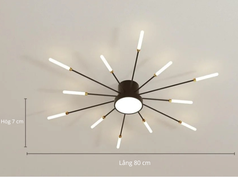 Modern LED-krona