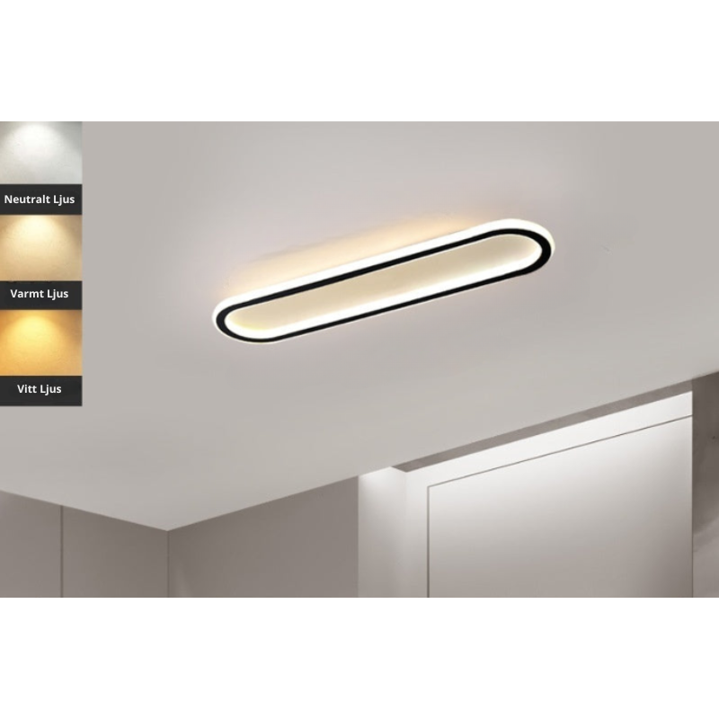 Modern minimalistisk LED-taklampa