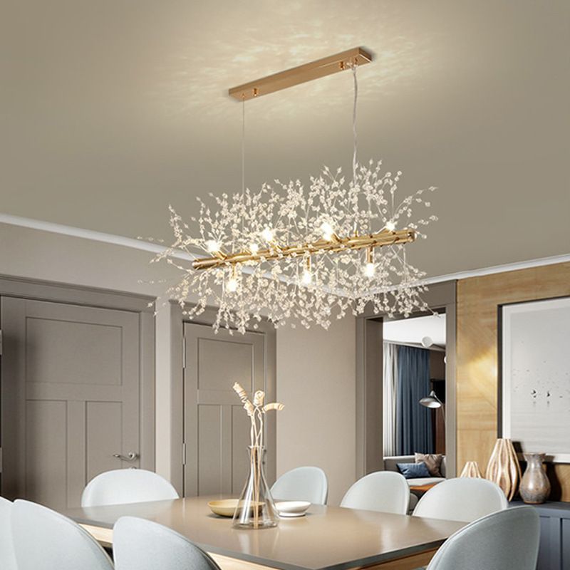 Elegant och modern kristallampa