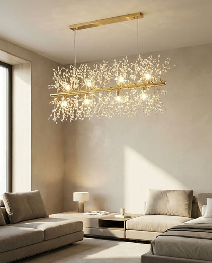 Elegant och modern kristallampa