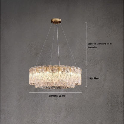 Italiensk designad lyx lampa