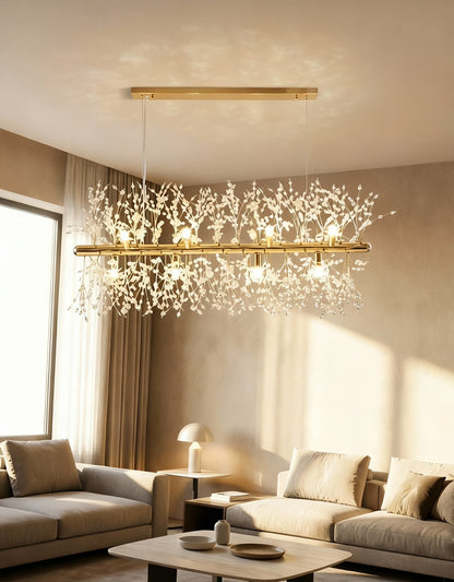 Elegant och modern kristallampa