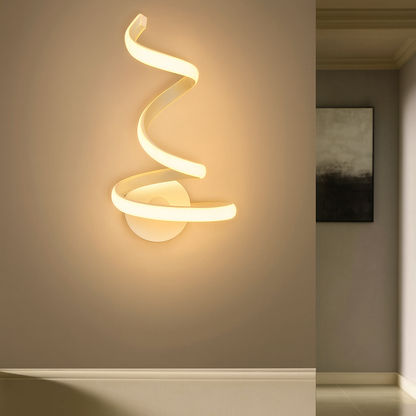 LED-vägglampa i modern design