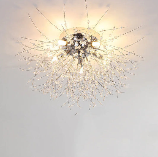 Kristalltaklampa