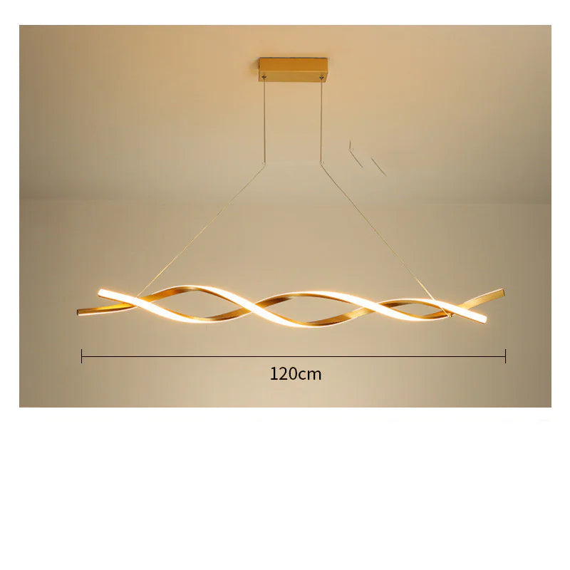 Minimalistisk lyxig takkrona