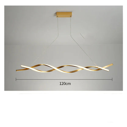 Minimalistisk lyxig takkrona