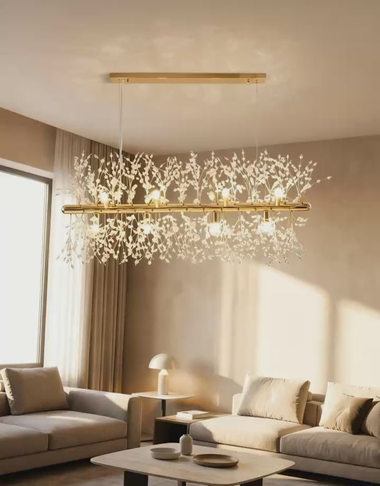 Elegant och modern kristallampa